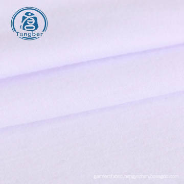 Plain Dyed Knitted Jersey Polyester Spandex Fabric